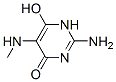 4(1H)-Pyrimidinone, 2-amino-6-hydroxy-5-(methylamino)- (9CI) 结构式