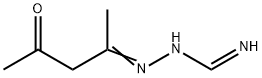 Methanimidic acid, (1-methyl-3-oxobutylidene)hydrazide (9CI) 结构式