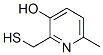 3-Pyridinol, 2-(mercaptomethyl)-6-methyl- (9CI) 结构式