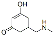 2-Cyclohexen-1-one, 3-hydroxy-5-[(methylamino)methyl]- (9CI) 结构式