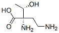 L-Allothreonine,  2-(2-aminoethyl)-  (9CI) 结构式