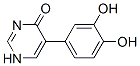 4(1H)-Pyrimidinone, 5-(3,4-dihydroxyphenyl)- (9CI) 结构式