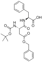 BOC-ASP(OBZL)-PHE-OH 结构式