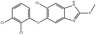 三氯苯哒唑 结构式