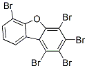 PENTABROMODIBENZOFURAN 结构式