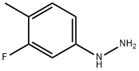 (3-氟-4-甲基苯基)肼 结构式