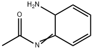 Acetamide, N-(6-amino-2,4-cyclohexadien-1-ylidene)- (9CI) 结构式