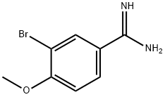 3-溴-4-甲氧基苯甲酰胺 结构式