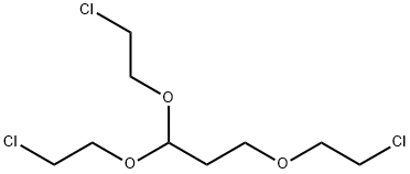 1,1,3-Tris(2-chloroethoxy)propane 结构式