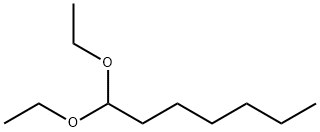 1,1-二乙氧基庚烷 结构式