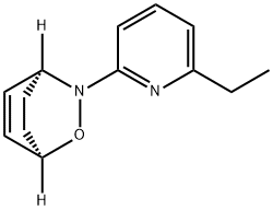 2-Oxa-3-azabicyclo[2.2.2]oct-5-ene,3-(6-ethyl-2-pyridinyl)-,(1R,4S)-(9CI) 结构式