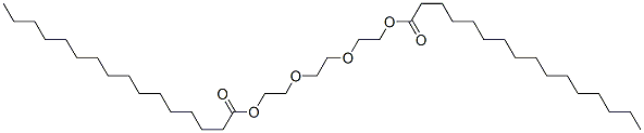 ethane-1,2-diylbis(oxyethane-1,2-diyl) bispalmitate 结构式