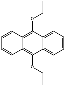 9,10-二乙氧基蒽 结构式