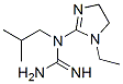 Guanidine, N-(1-ethyl-4,5-dihydro-1H-imidazol-2-yl)-N-(2-methylpropyl)- (9CI) 结构式
