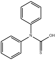 Carbamothioic  acid,  diphenyl-  (9CI) 结构式