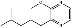2-甲氧基-3-异己基吡嗪 结构式