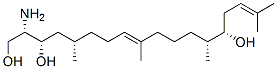 (2S,3S,5S,8E,13R,14S)-2-Amino-5,9,13,17-tetramethyl-8,16-octadecadiene-1,3,14-triol 结构式