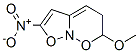 Isoxazolo[2,3-b][1,2]oxazine, 5,6-dihydro-6-methoxy-2-nitro- (9CI) 结构式