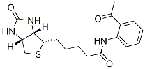 1H-Thieno[3,4-d]iMidazole-4-pentanaMide, N-(acetylphenyl)hexahydro-2-oxo-, (3aS,4S,6aR)- 结构式