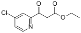 ethyl 3-(4-chloropyridin-2-yl)-3-oxopropanoate 结构式
