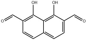 1,8-二羟基- 2,7-萘二甲醛 结构式