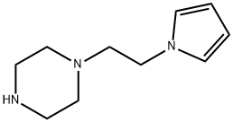 1-(2-(1H-吡咯-1-基)乙基)哌嗪 结构式