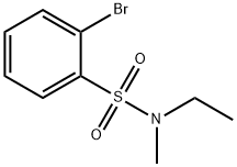 2-Bromo-N-ethyl-N-methylbenzenesulfonamide 结构式