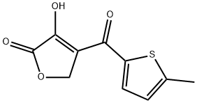 2(5H)-Furanone, 3-hydroxy-4-[(5-methyl-2-thienyl)carbonyl]- (9CI) 结构式