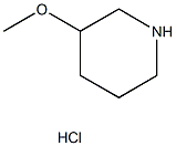3-甲氧基哌啶盐酸盐 结构式