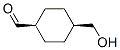 Cyclohexanecarboxaldehyde, 4-(hydroxymethyl)-, cis- (9CI) 结构式