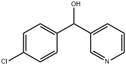 (4-氯苯基)(吡啶-3-基)甲醇 结构式