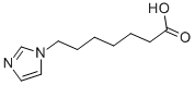 7-IMIDAZOL-1-YL-HEPTANOIC ACID 结构式