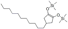 [(4-undecylcyclopent-1-ene-1,2-diyl)bis(oxy)]bis[trimethylsilane] 结构式