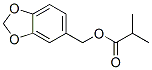 1,3-BENZODIOXOL-5-YLMETHYL BUTANOATE 结构式