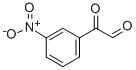(3-硝基苯基)-氧代乙醛 结构式