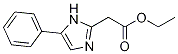 (5-Phenyl-1H-iMidazol-2-yl)-acetic acid ethyl ester 结构式