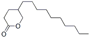 5-decyltetrahydro-2H-pyran-2-one 结构式