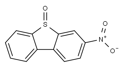 3-Nitrodibenzothiophene-5-oxide 结构式