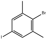 2-溴-5-碘-1,3-二甲苯 结构式