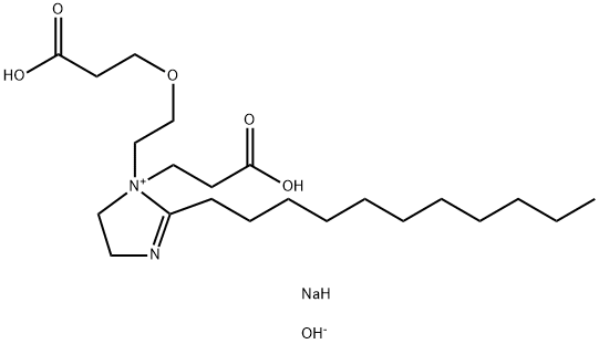 月桂酰两性基二丙酸二钠 结构式