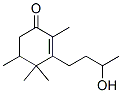 3-(3-Hydroxybutyl)-2,4,4,5-tetramethyl-2-cyclohexen-1-one 结构式