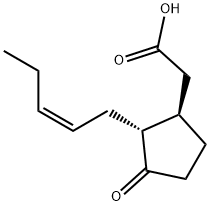 (+-)-茉莉酸 结构式