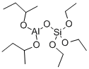 双(仲丁醇)正硅酸三乙基正硅酸酯铝盐 结构式