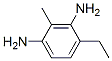 ethylmethylbenzene-1,3-diamine 结构式