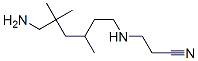 3-[(6-amino-3,5,5-trimethylhexyl)amino]propiononitrile 结构式