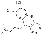 盐酸氯丙嗪 结构式