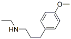 Benzenepropanamine, N-ethyl-4-methoxy- (9CI) 结构式