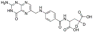 叶酸-D2 结构式