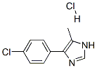 4-(4-chlorophenyl)-5-methyl-1H-imidazole hydrochloride 结构式