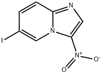 6-IODO-3-NITRO-IMIDAZO[1,2-A]PYRIDINE 结构式